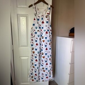 Hello Kitty x Levi’s wide leg overalls